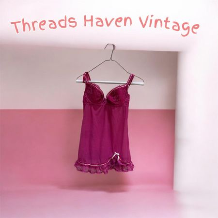 TH # 146 Elegant Babydoll Dress – Lace Trim Sleepwear