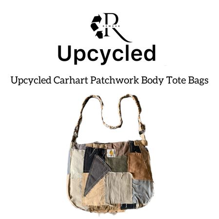 Upcycled Carhartt Pathcwork Body Tote Bags