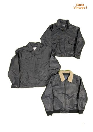 💥 RV3710 Leather Bomber Jackets