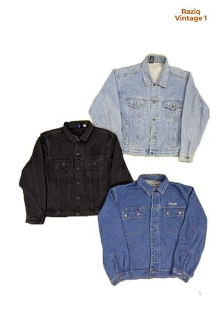 RV3714 Vintage Denim Jackets