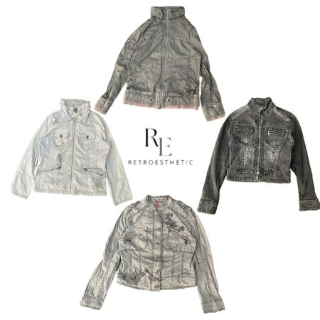 Y2K Unique Girl Corduroy Jacket RE-3369