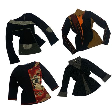 Y2K European Designer Style Top Mix