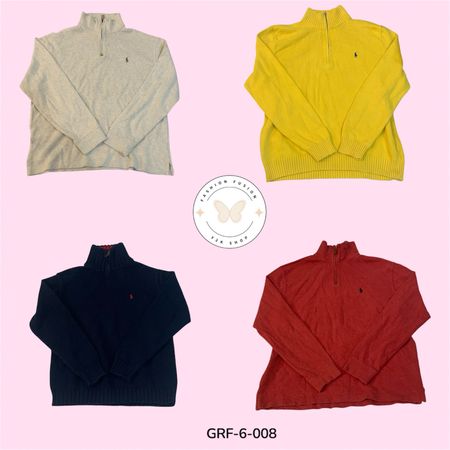 Premium Ralph Lauren Quarter Zip Pullover | Timeless Wardrobe Staple (GRF-6-008)
