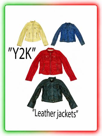 Leather jackets bundle.(YLJ-04)