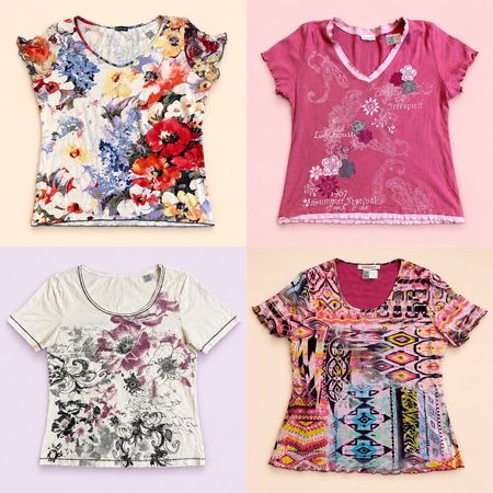 Y2k Colour Crush Tees