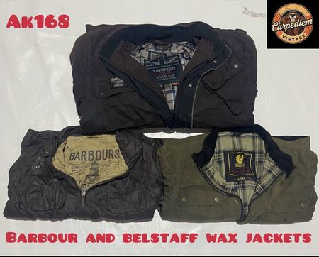 Barbour and belstaff wax jackets ak168