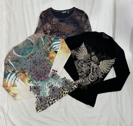 Y2K Baby Tees Long Sleeve B #145