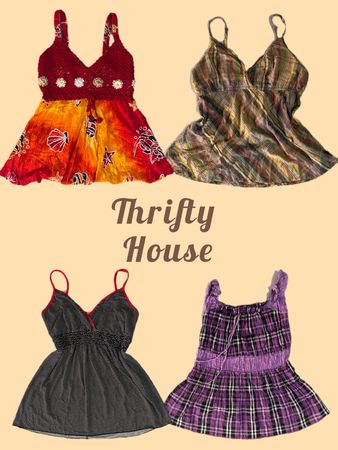 Fairy Princess Y2K Cami Tops(TH/459)