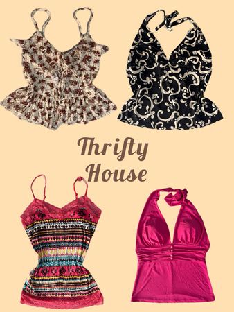 Just £4PP; Rare Y2K Cami Tops(TH/462)
