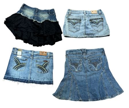 Y2K unique mini skirt 15 pcs At 1001