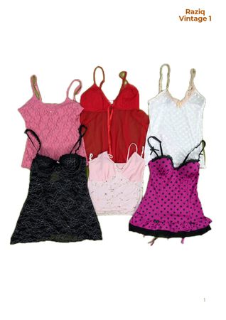 💥 RV3721 Y2K Cami Tops