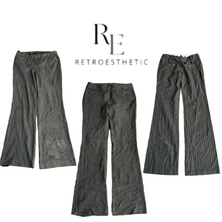 Y2K UNIQUE BOY OFFICE PANTS RE-
