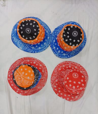 CR8980 UPCYCLED BANDANA HATS