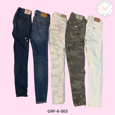 True Religion Flare Jeans Vintage 2000s Denim (GRF-6-003)