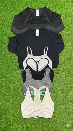 Mix Gymshark crop tops & Sports Bra | Lv-65