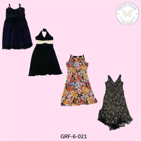 Elegant Printed Poly Dress | Lightweight & Everyday Chic Fit (GRF-6-021)