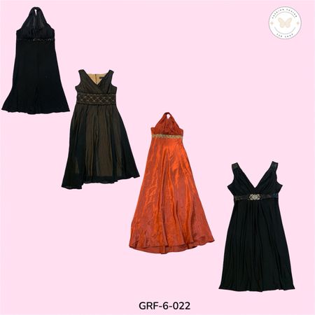 Stylish Floral Printed Poly Dress for Women | Soft & Comfy Wear (GRF-6-022)