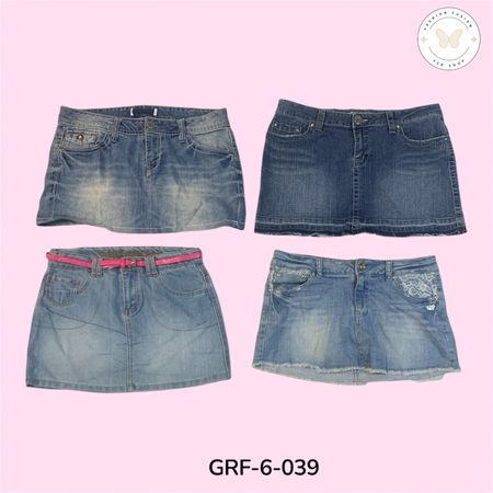 Women’s Fashion Denim Mini Skirt – Slim Fit Trendy Outfit Piece (GRF-6-039)