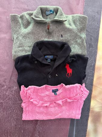 Ralph lauren polo sweater kids