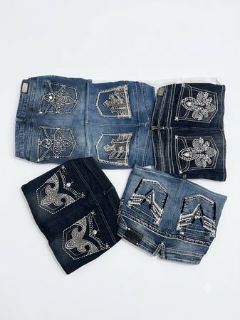 Y2k mini embroidered skirts women wear 14 pcs