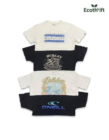 Surfwear T-Shirts Mix Brands - 20 pcs