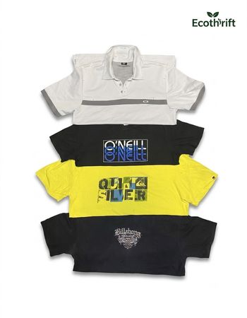 Surfwear T-Shirts Mix Brands - 21 pcs