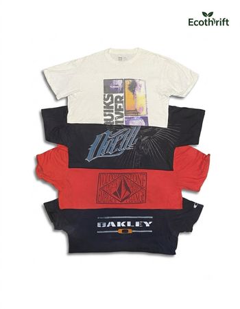 Surfwear T-Shirts Mix Brands- 32 pcs