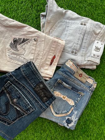 Silver &0ther Brands mini shorts (4029