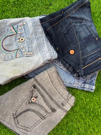 Silver &0ther Brands mini shorts (430)