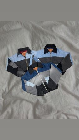 Upcycled Levi’s Crop Jacket
