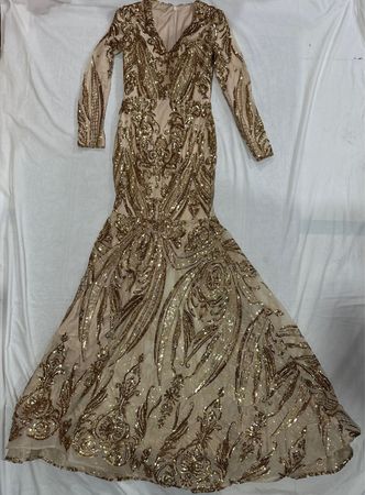 Y2K Party Prom Beaded Dress B# 140