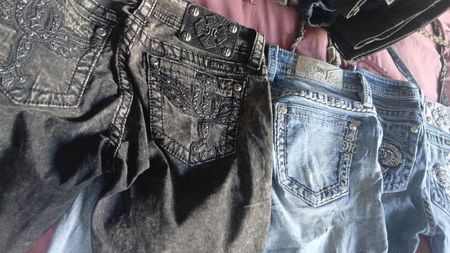 Mixed Jeans