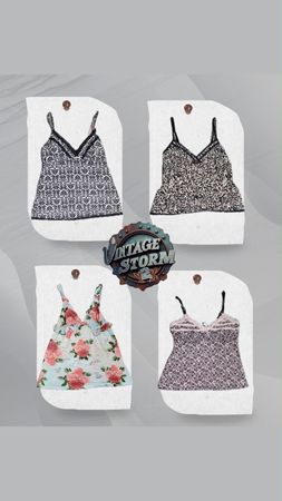 Y2K Electra Glow Cami Tops
