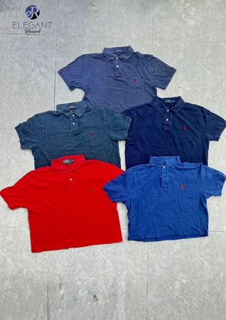 UPCYCLED Cropped Polo Shirts - EVR0625