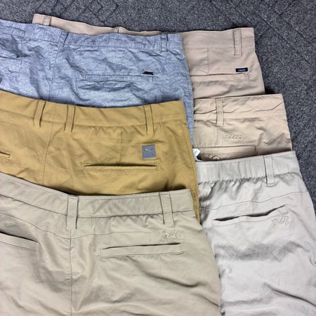 Mix branded cotton shorts