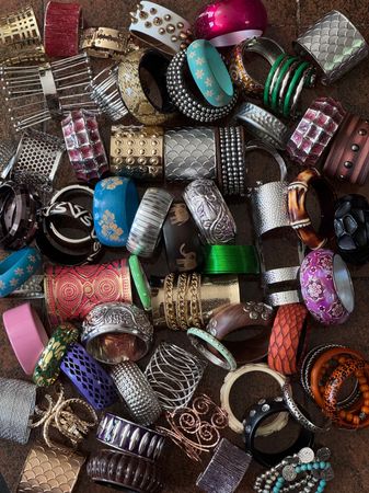 Pacote de Mistura de Pulseiras Vintage & Y2K