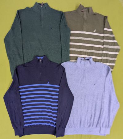 💥 RV3747 Nautica 1/4 Zip Knitwear