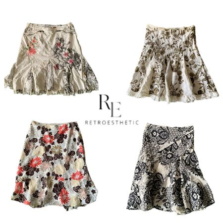Y2K NYC IT GIRL POLY SKIRTS RE-3380