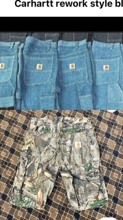 Custom handpick 20pcs carhartt shorts rework style
