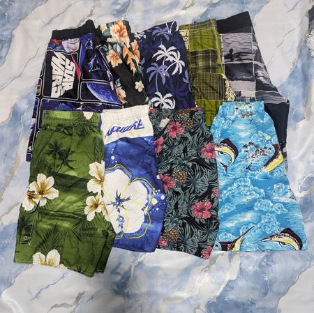 Hawaiian swiming shorts