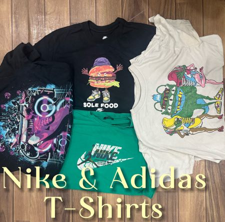 Nike & Adidas T-Shirts-10 Pcs
