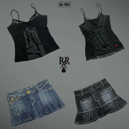 Y2K Black Gothic Mix And Match (AA-964)