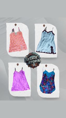 Y2K Aura Fusion Silk Nighty