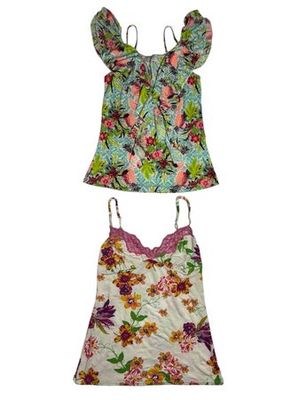 Y2K cami tops