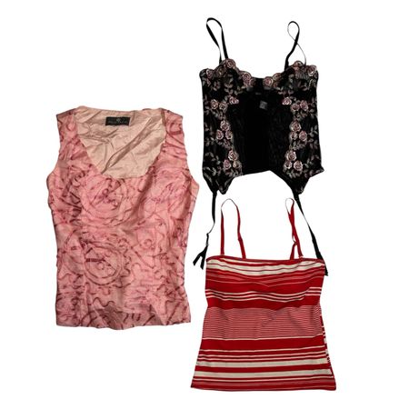 Y2k cami tops