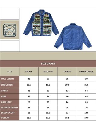 Upcycled Crochet Panel Denim Jacket