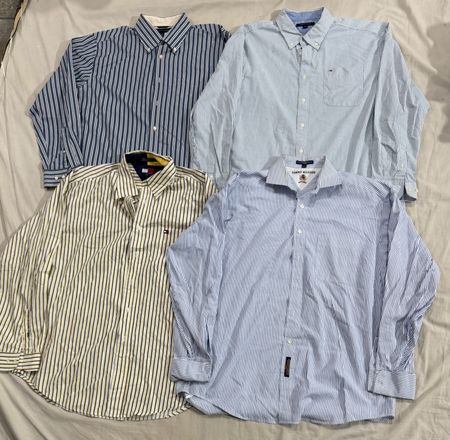 Tommy Hilfiger button up shirts (712)