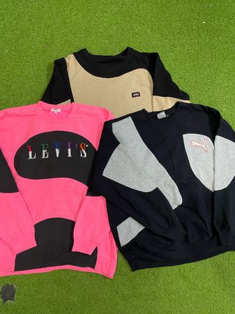 Pull en mélange de marques recyclé