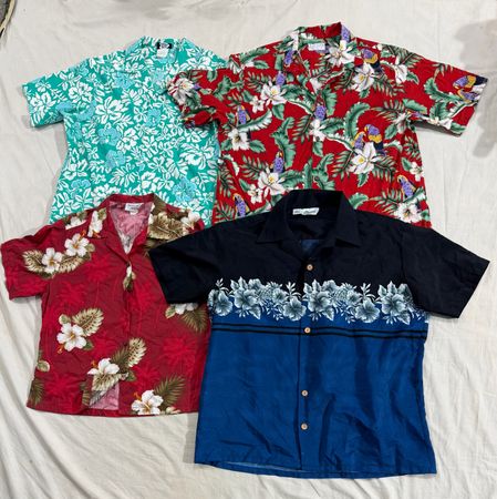 Hawaiian button up shirts (714)