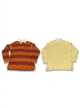 (FV-1625) Rugby Style T-Shirt